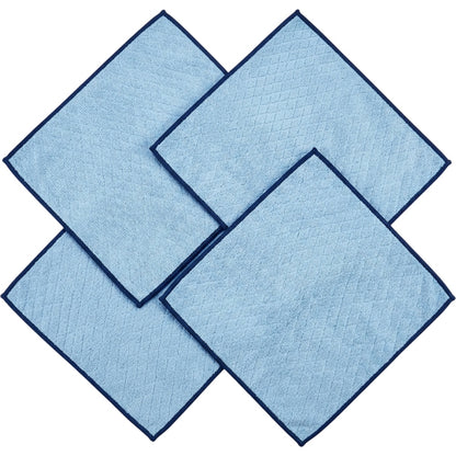 Zidid Diamond-Weave Automotive Glass Cloths 40 cm Set of 4 - Product view