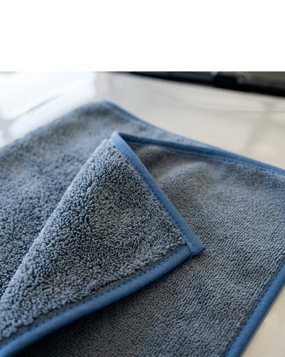Zidid Dual Side Car Wash Cloth Slate 6 Pack