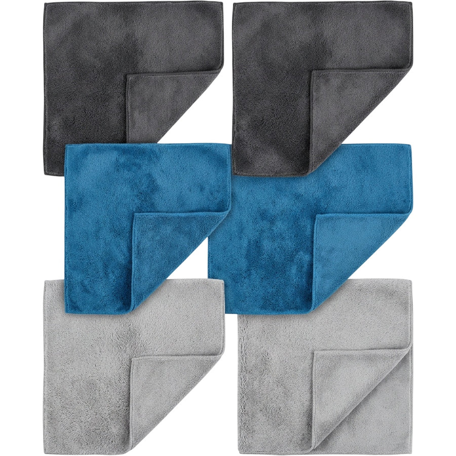 Zidid Edgeless Dual-Plush Detailing Cloths 40 cm Set of 6
