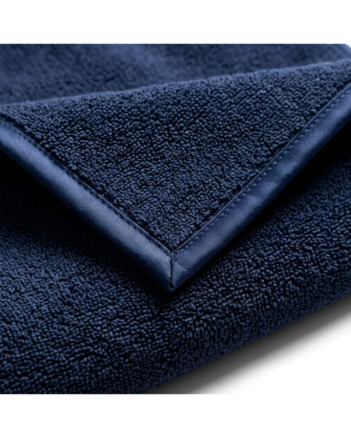 Zidid Twisted Loop Car Drying Towel Navy 2 Pack