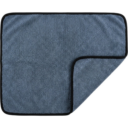 Zidid Twisted-Loop Car Drying Towel 60 × 90 cm Slate Blue - Product view